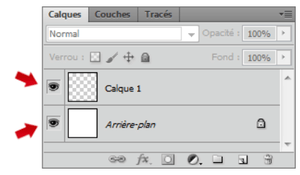 Appliquer un calque sur Photoshop