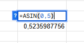 Utilisation de la fonction dans Excel