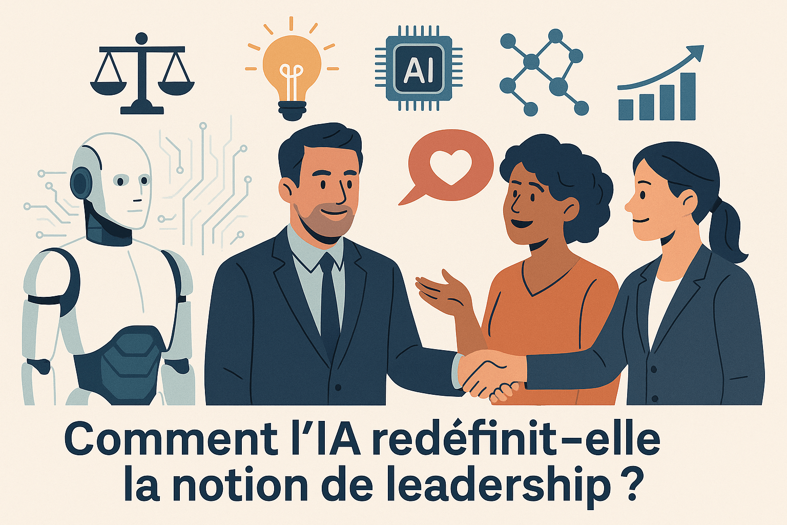 How Artificial Intelligence redefines the notion of leadership ?