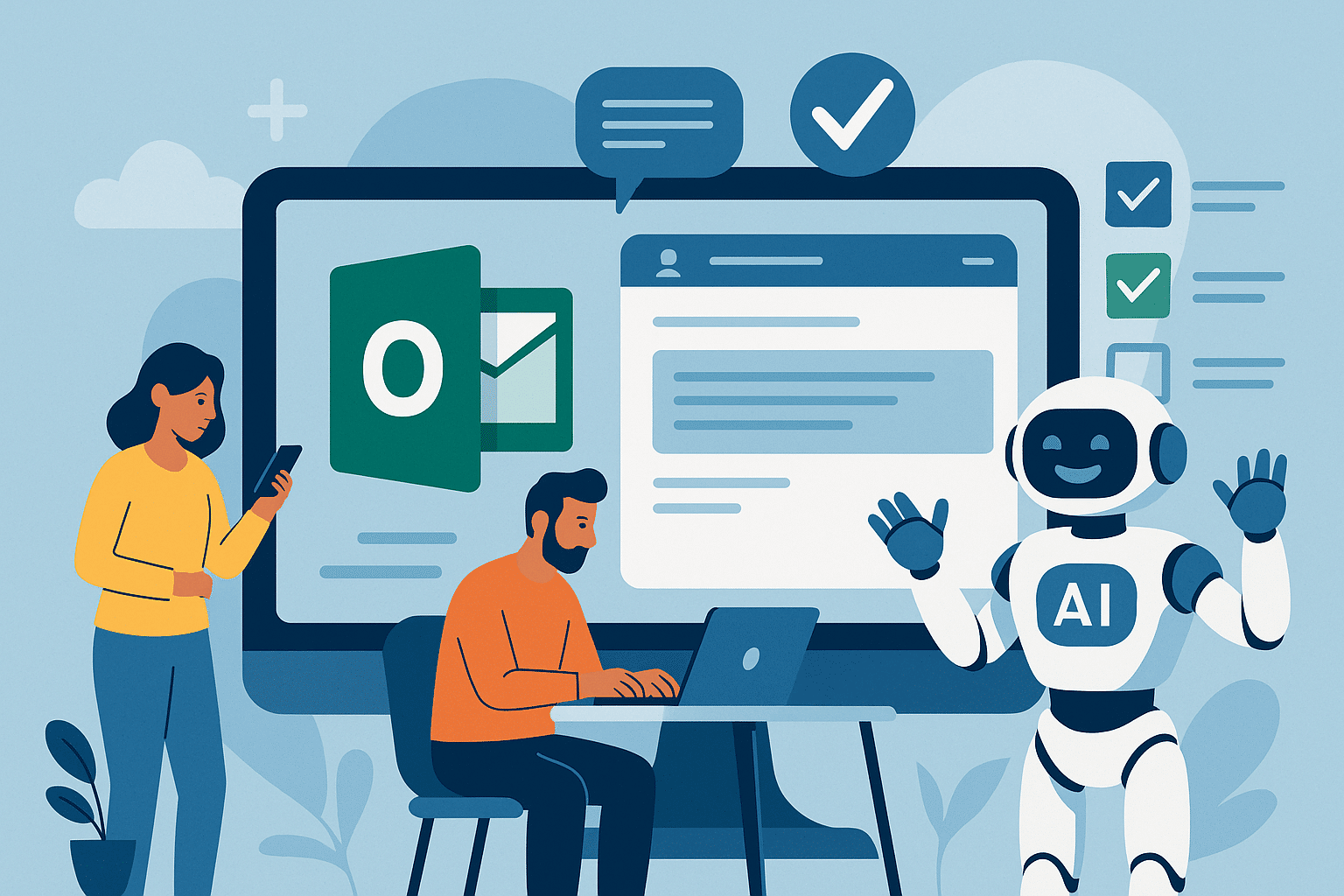The impact of AI on Outlook: A new era of productivity and communication