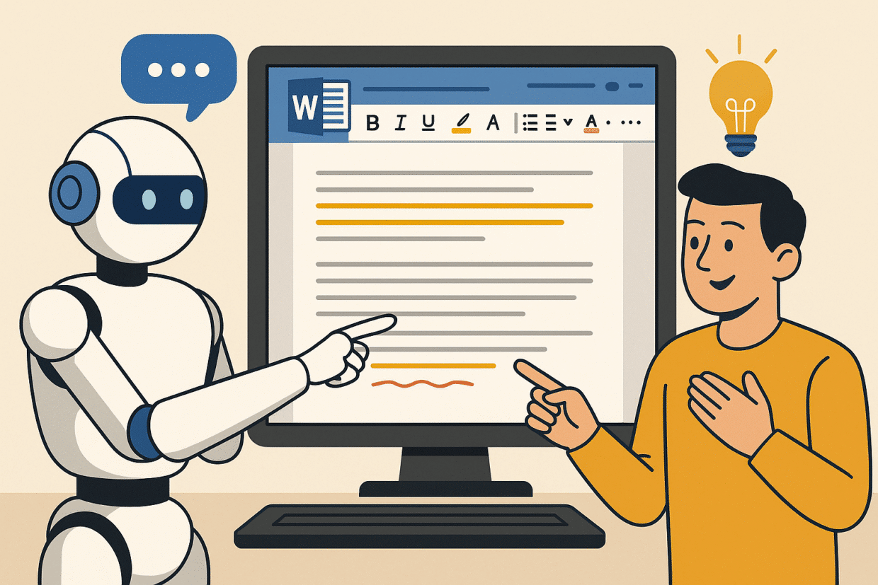 l'impact de l'ia sur word