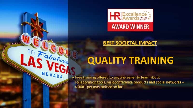 Quality Training received the HR Excellence Awards in 2020
